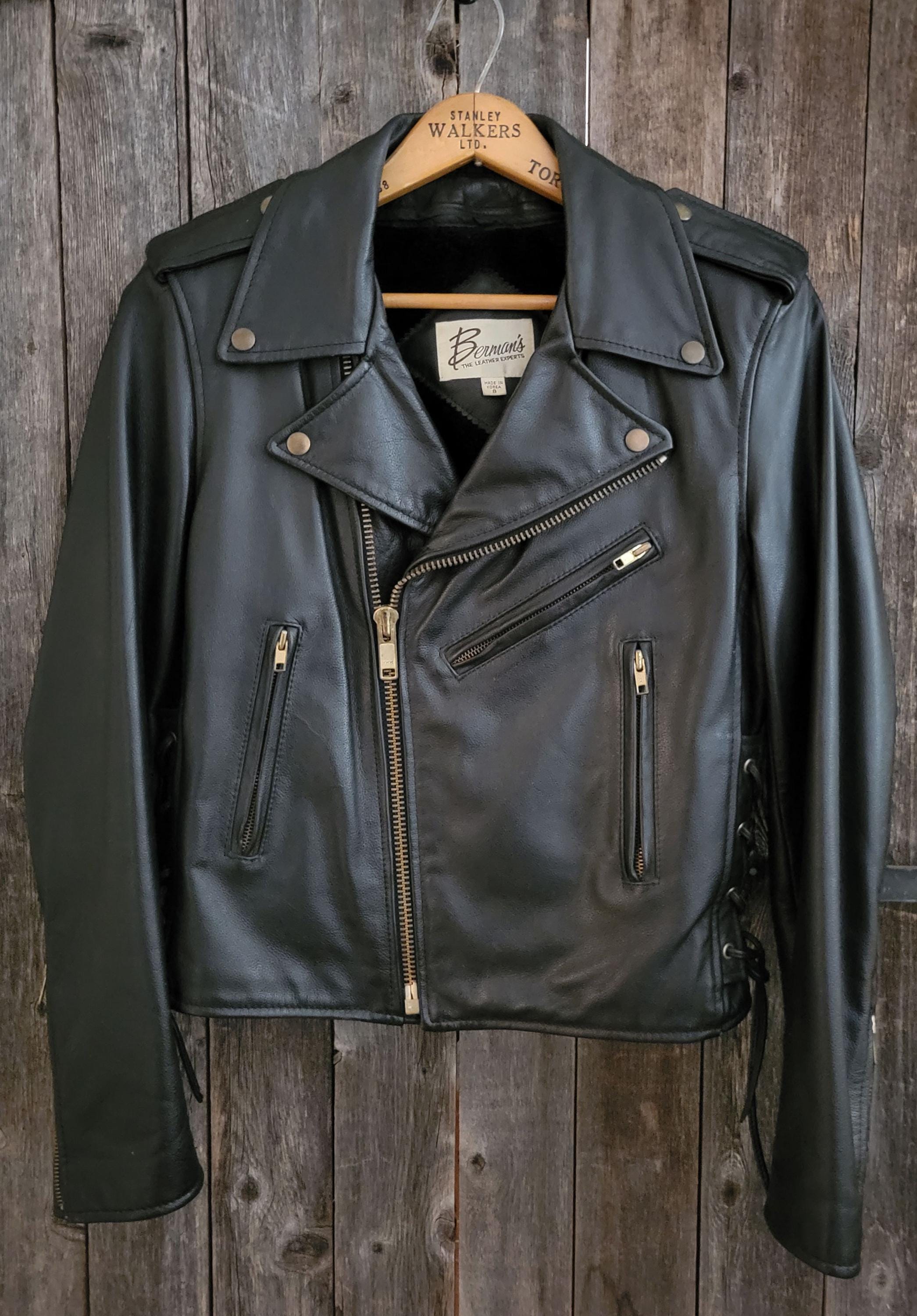 Berman's leather jacket - Etsy 日本