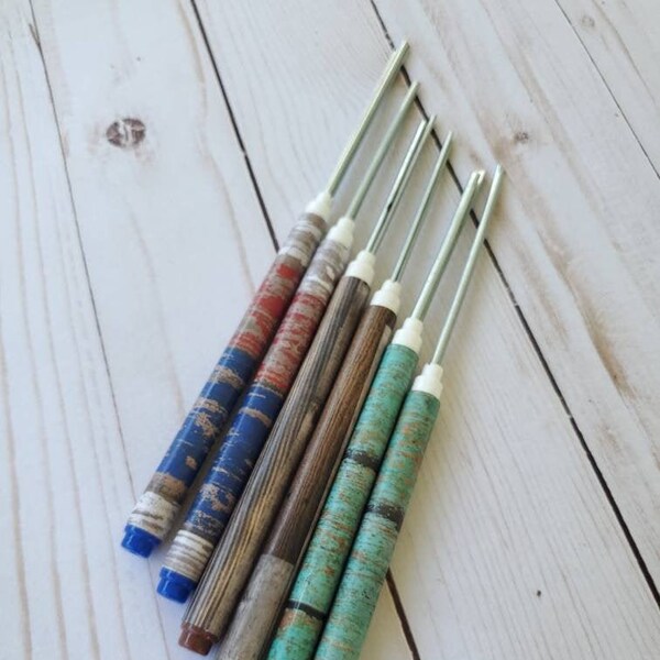 Paper bead roller, autumn jewelry, set of 2