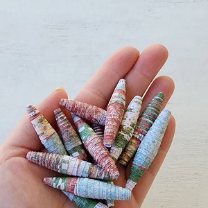 Papierperlen zum Herstellen von handgefertigtem Schmuck, Diy Bastelset für Erwachsene