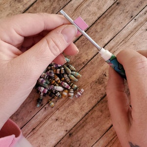 Paper bead roller, paper bead roller tool, set of 2