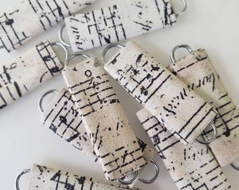 Paper beads, recycled paper beads, scrapbooking supplies