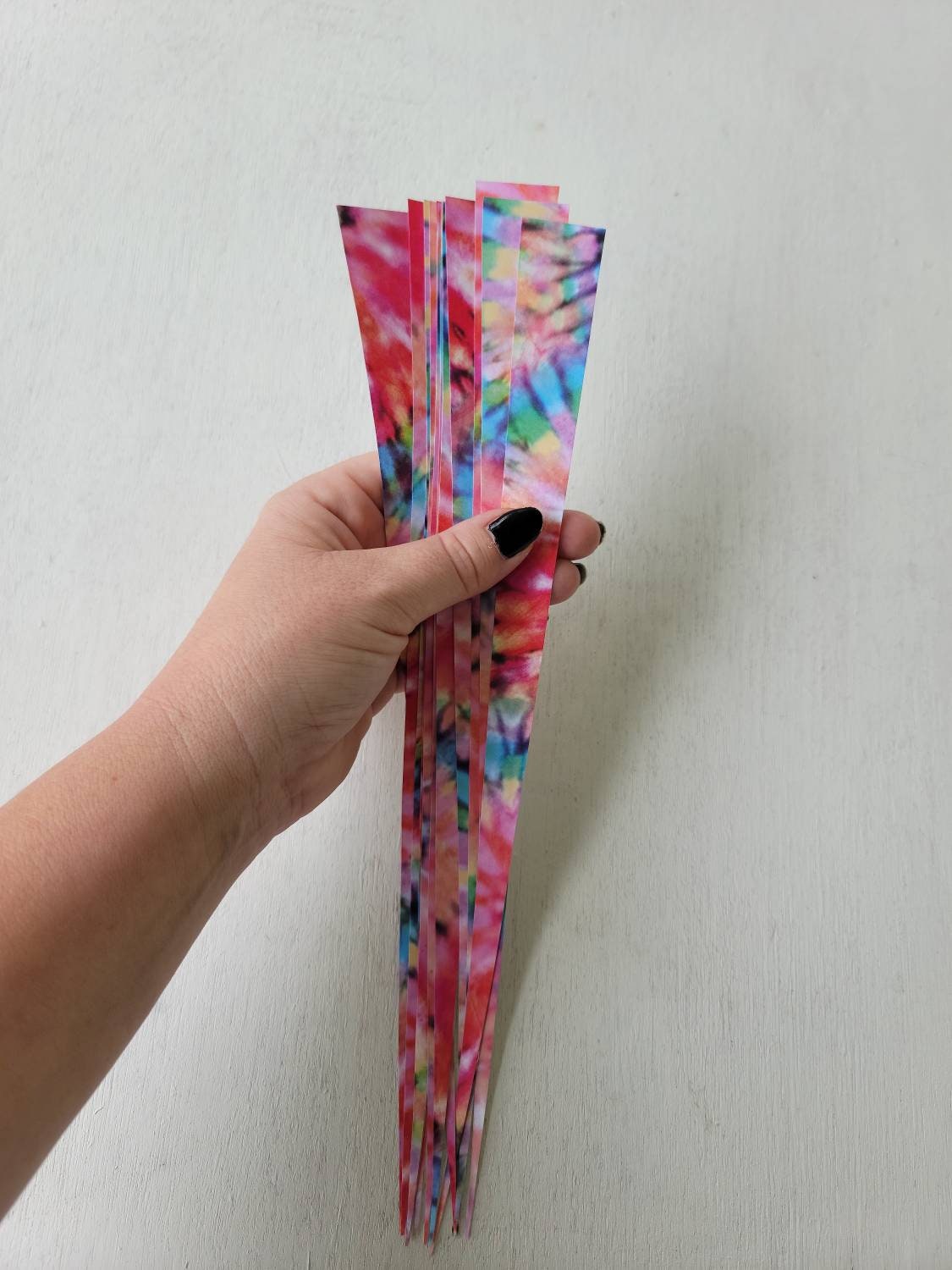Paper bead strips, precut paper strips