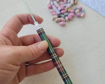 Paper bead roller, diy adult craft kit, paper beads