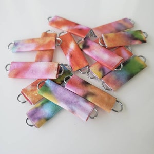 Paper beads to make handmade jewelry, recycled paper beads