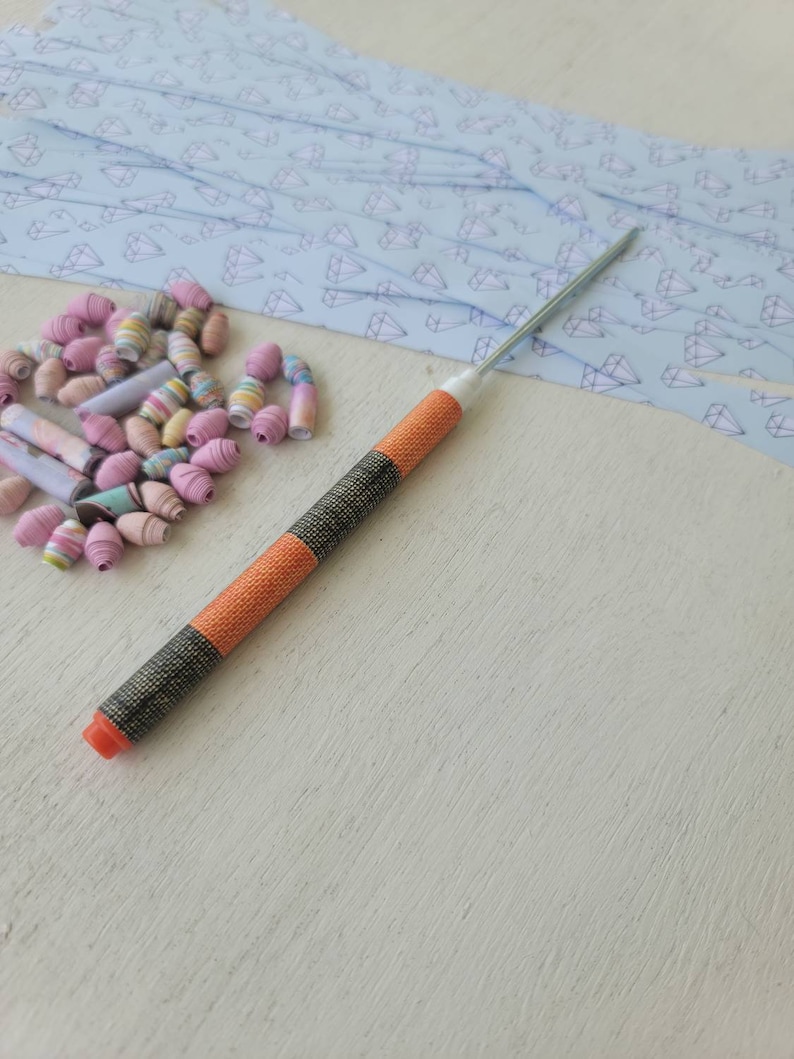 Paper Bead Rollers Diy Adult Craft Kit Paper Bead Roller Etsy