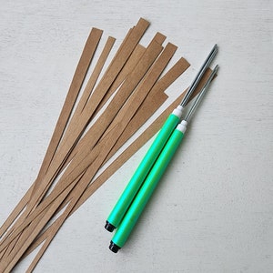 Paper bead roller, paper bead roller tool, set of 2