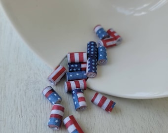 Paper beads to make handmade jewelry, recycled paper beads, diy adult craft kit