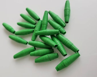 Paper beads, recycled paper beads, upcycled
