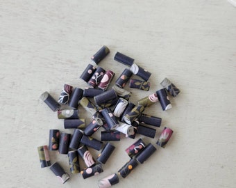 Paper beads, recycled paper beads, tube beads