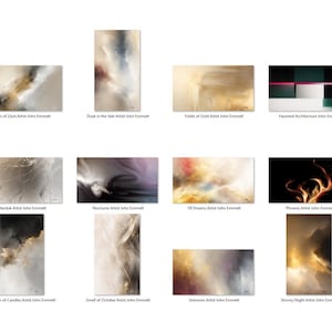 Nieuwe tv-kunstcollectie van John Emmett – Abstracte kunst uit de 21e eeuw (3840x2160 JPEG)