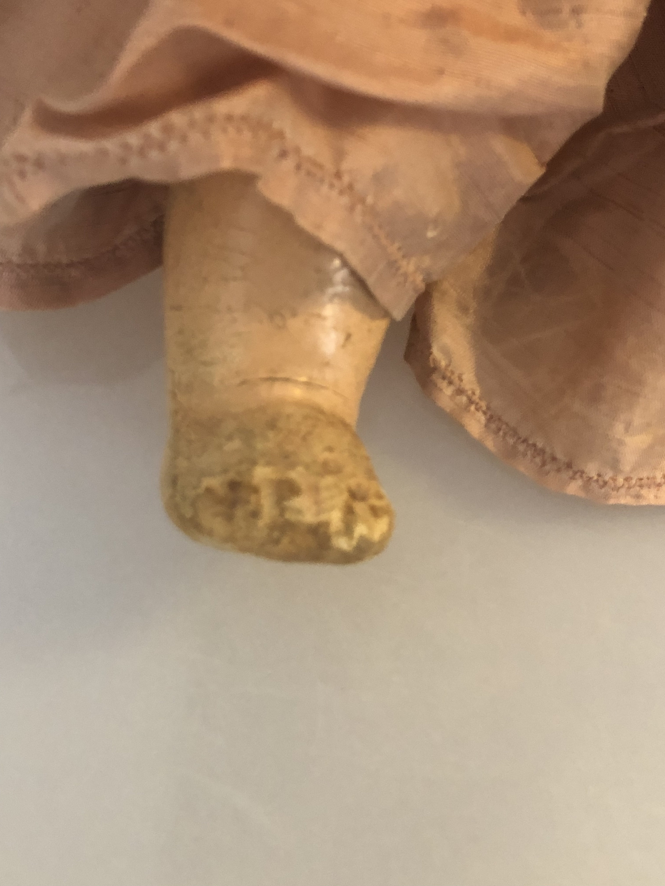 Antique Composition Ideal Doll , Made in USA , 16 Inches Tall. Sleeping