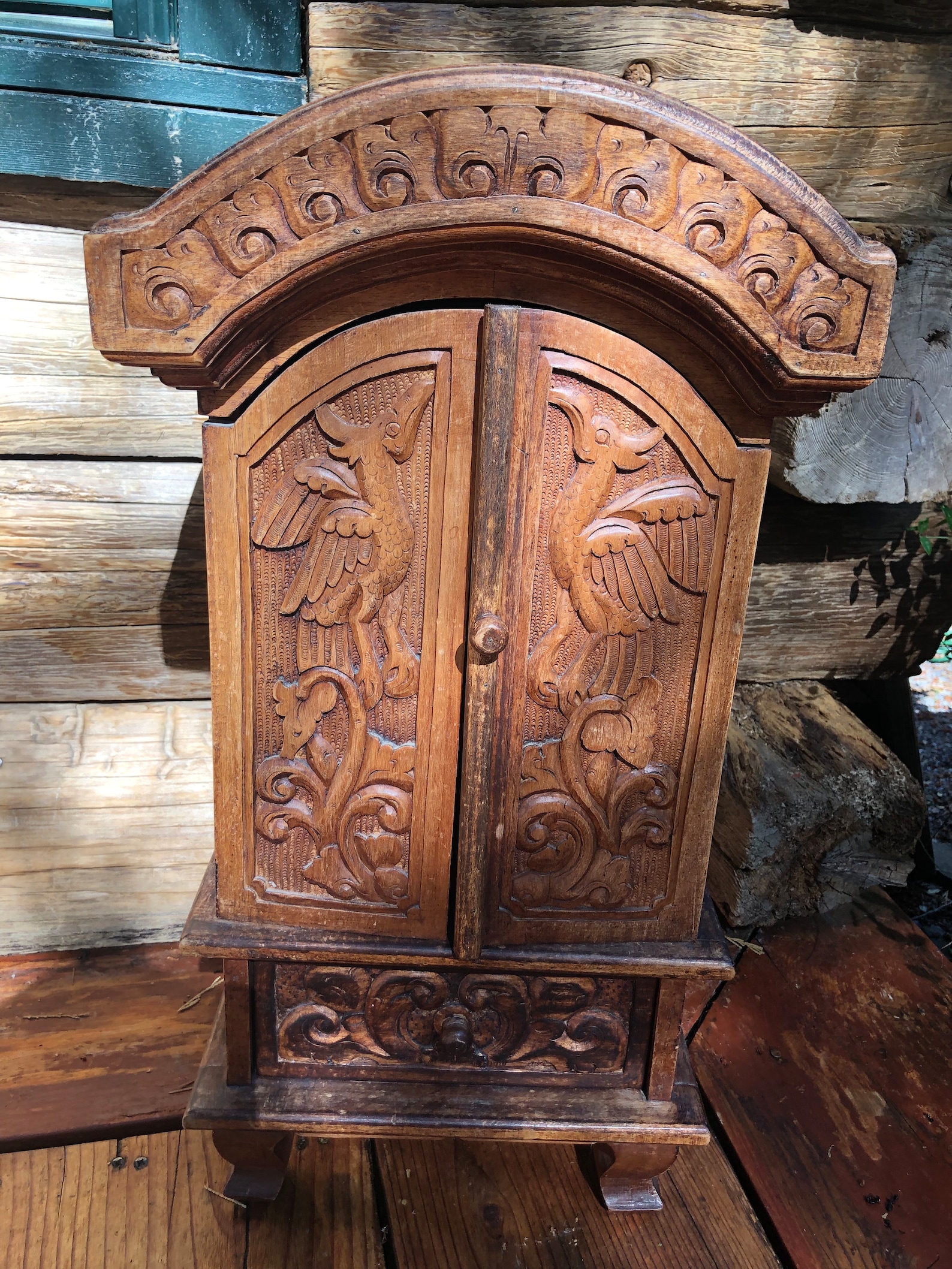 Antique Hand Carved Wood Etsy