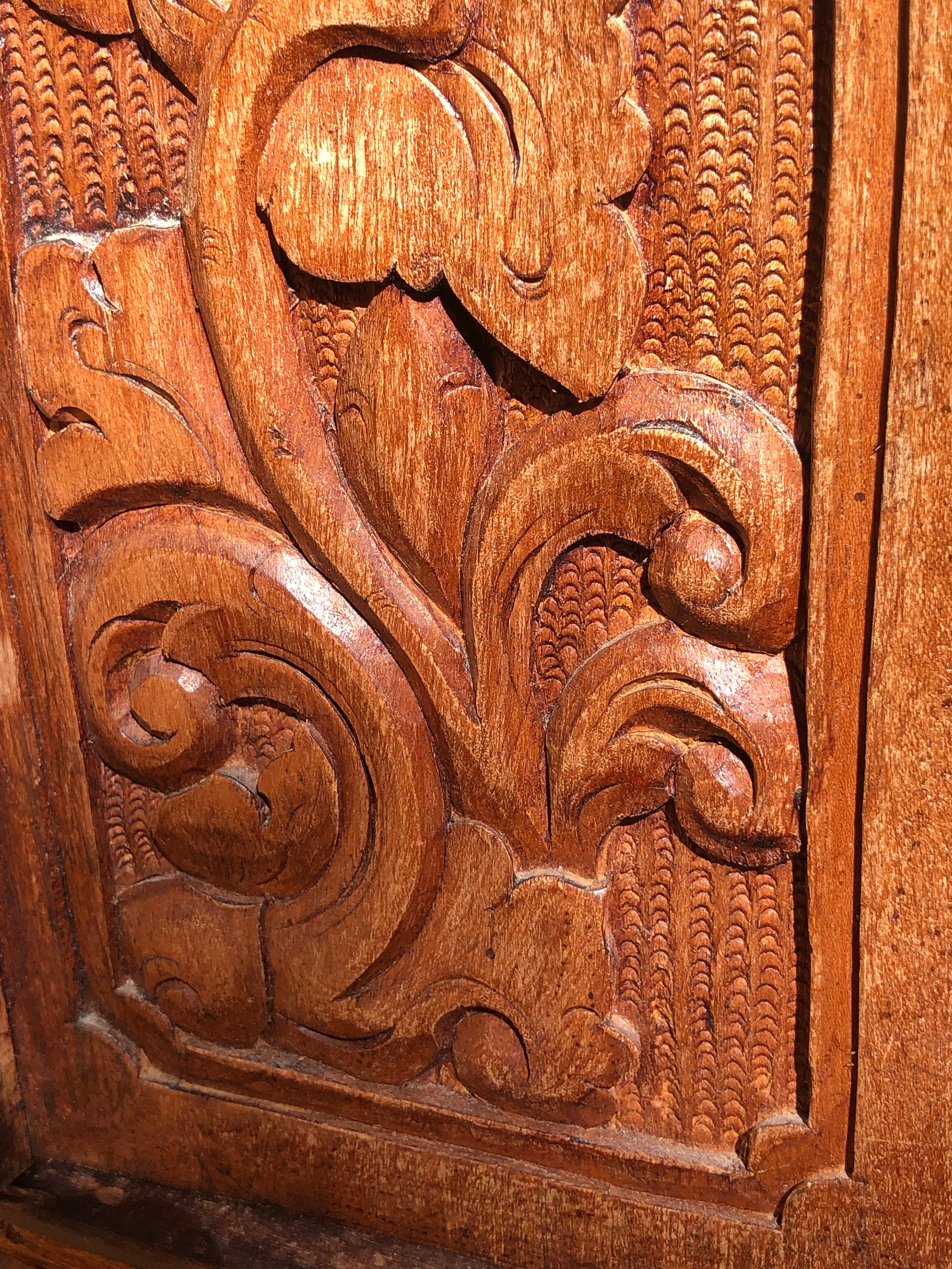 Antique Hand Carved Wood Etsy