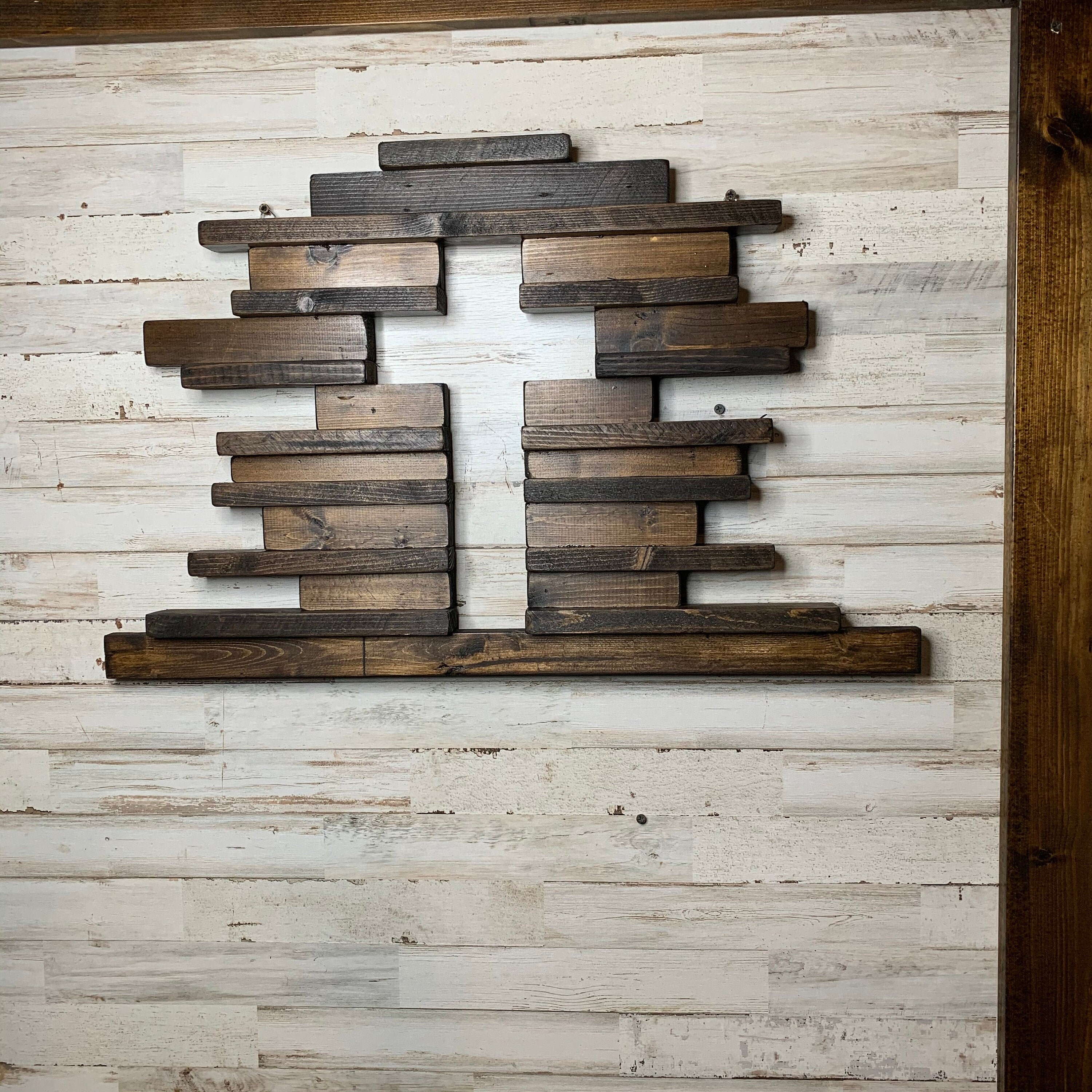 Handcrafted Wooden Cross Wall Decor Farmhouse Decor Hanging Etsy