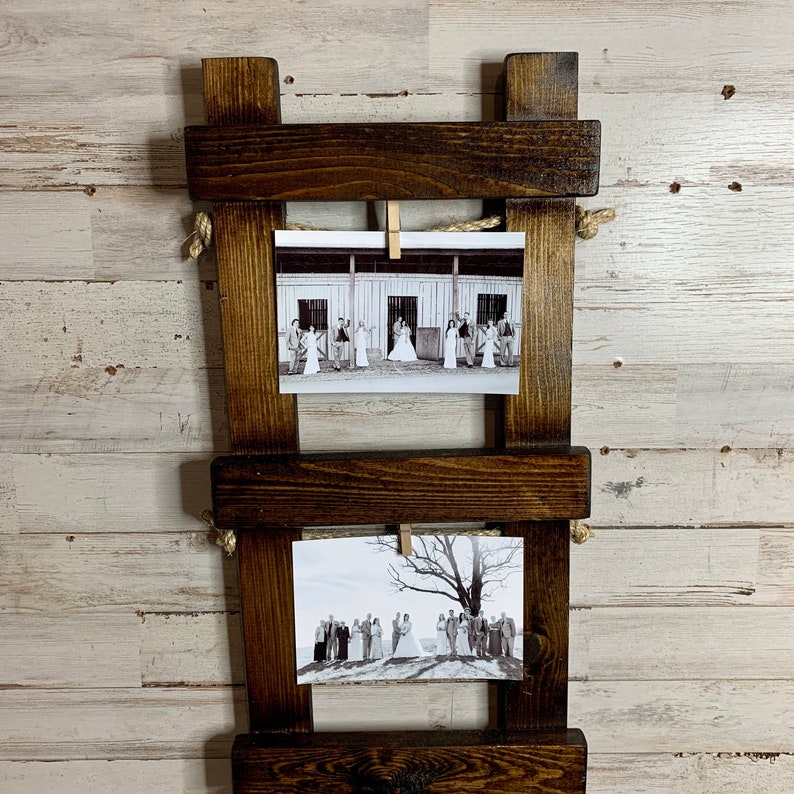 Wooden Picture Collage Rustic Wall Art Hanging Wall Decor | Etsy