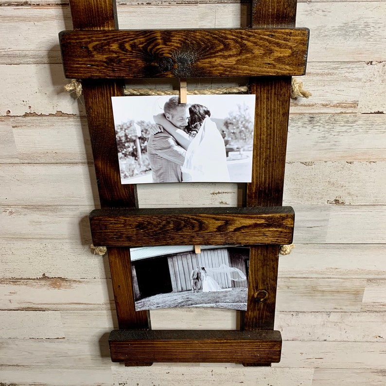 Wooden Picture Collage Rustic Wall Art Hanging Wall Decor Etsy