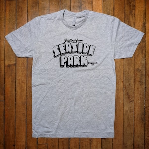 Unisex Hand Printed Seaside Park T-Shirt