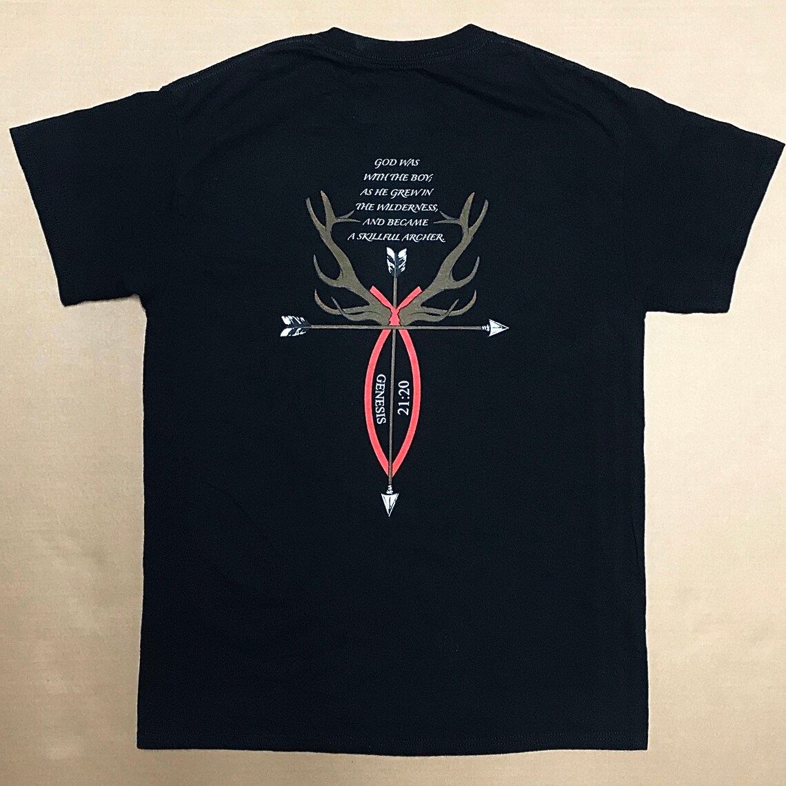 Christian Hunting Shirt Skillful Archer Genesis 2120 Etsy