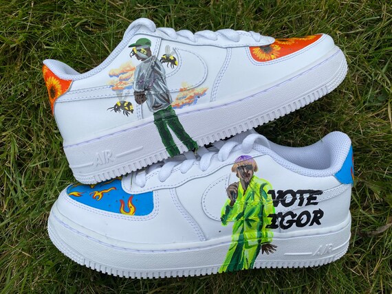 Tyler the Creator Af1s | Etsy New Zealand