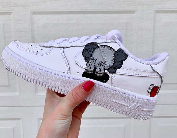 Nike Air Force 1 x KAWS x Sesame Street, Women's Fashion, Footwear,  Sneakers on Carousell