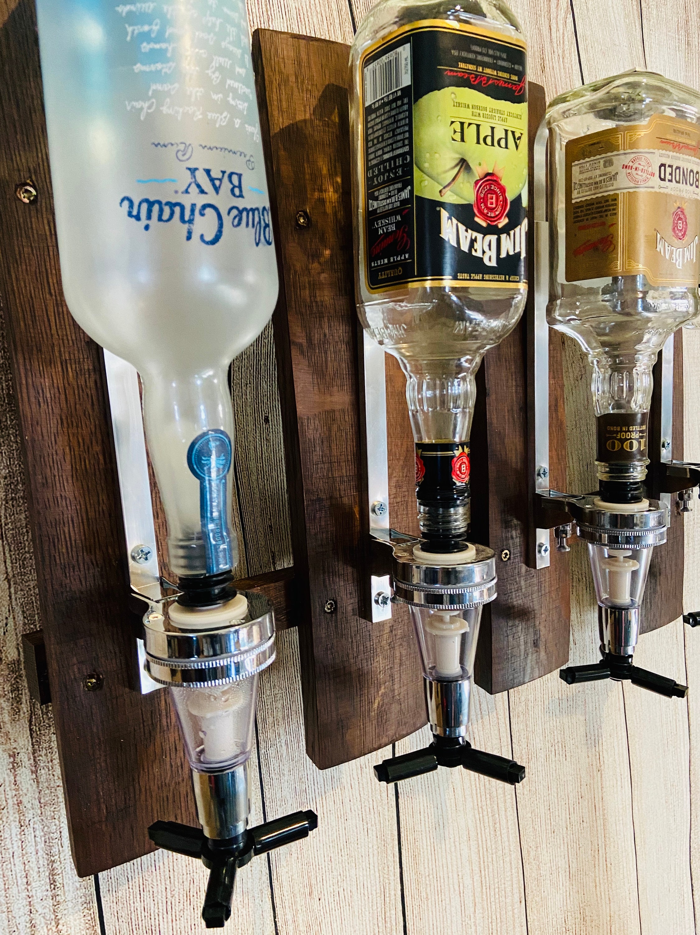 Liquor Dispenser Wall Mount Liquor Dispenser Alcohol Shot Etsy