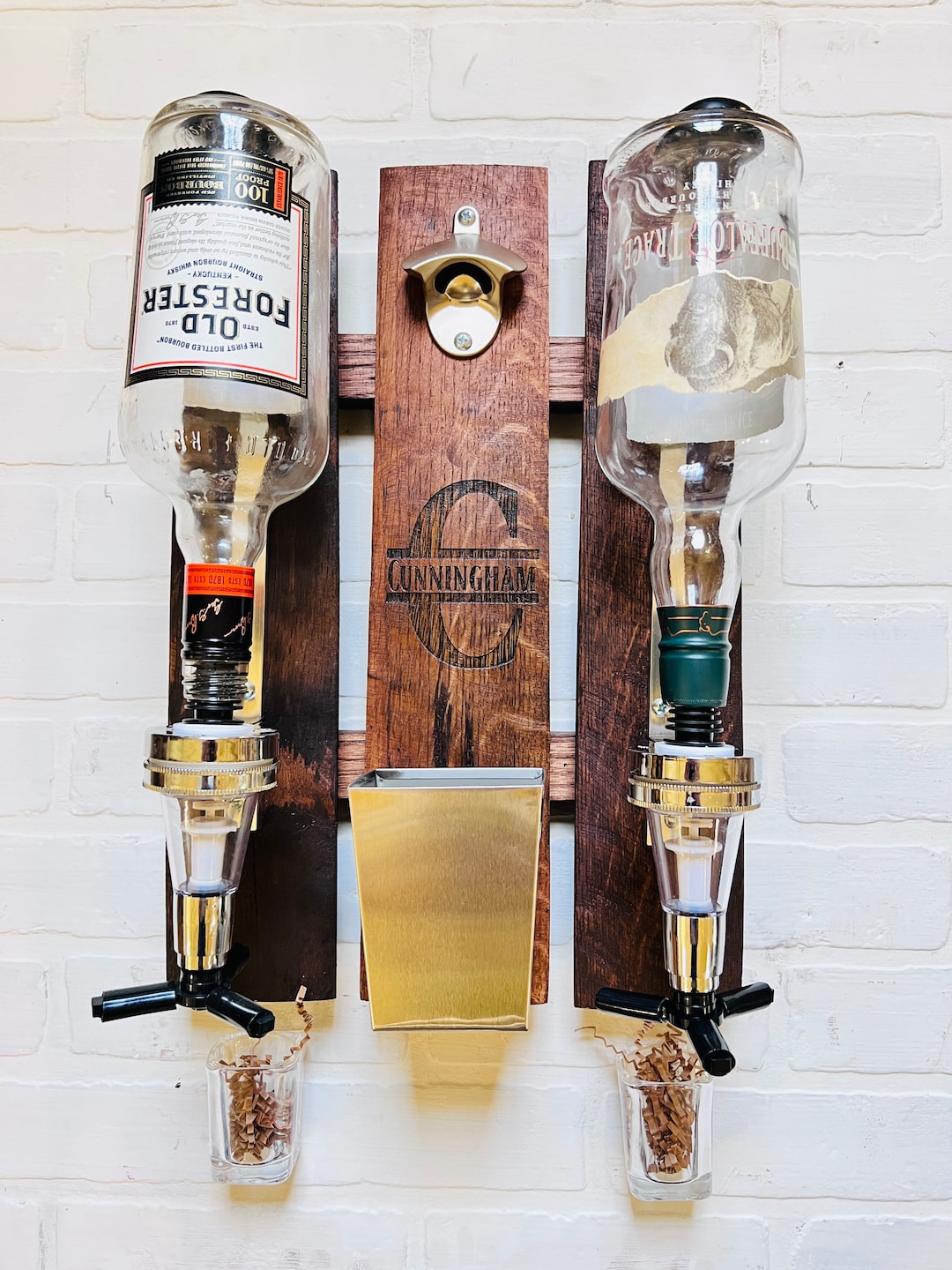 Personalized Liquor Dispenser/whiskey Barrel Liquor Dispenser/home Bar