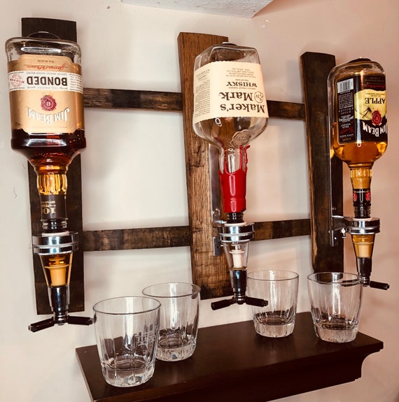 Diy Wall Mounted Liquor Dispenser Wall Design Ideas