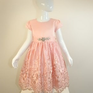Beautiful Girls Party Dress,Flower Girl Dress, Toddler Girls Dress, Birthday Party Dress, Baby Girl Party Dress
