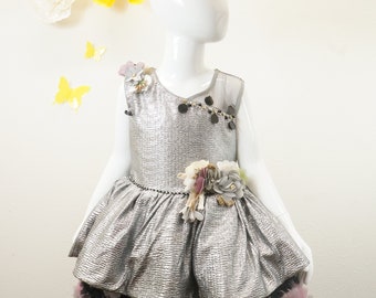 Robe de fille de bébé filles de robe de fleur de robe de fille de robe toddler filles robe d’anniversaire robe de petite fille de fille de partie,