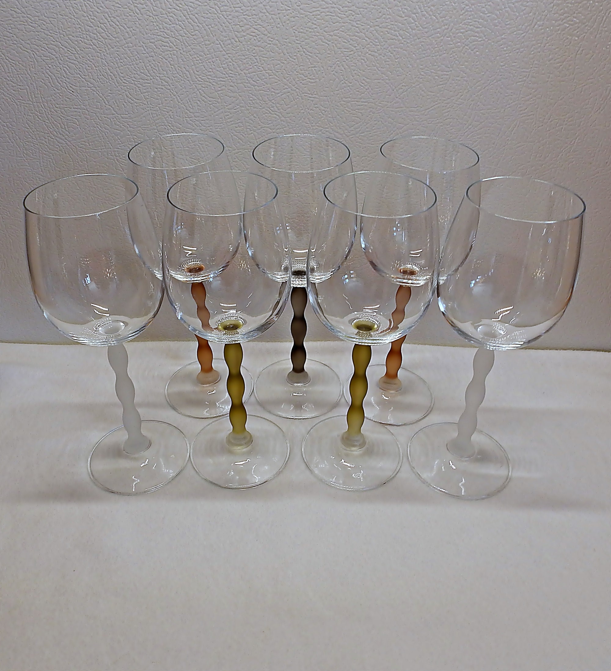 Mikasa Wine GlassesDiscontinued MikasaTwisted Stem Etsy