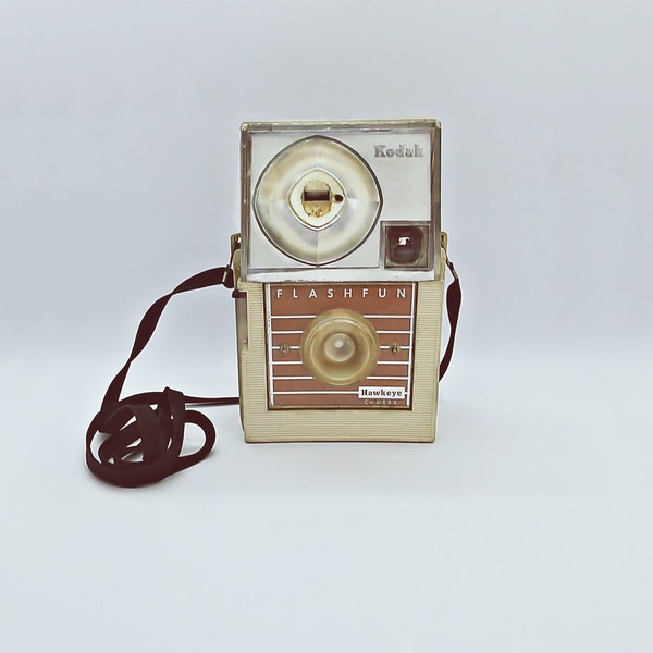Vintage Kodak Camera, Camera Collector for Photography Lovers, 1960s Camera, Kodak FlashFun