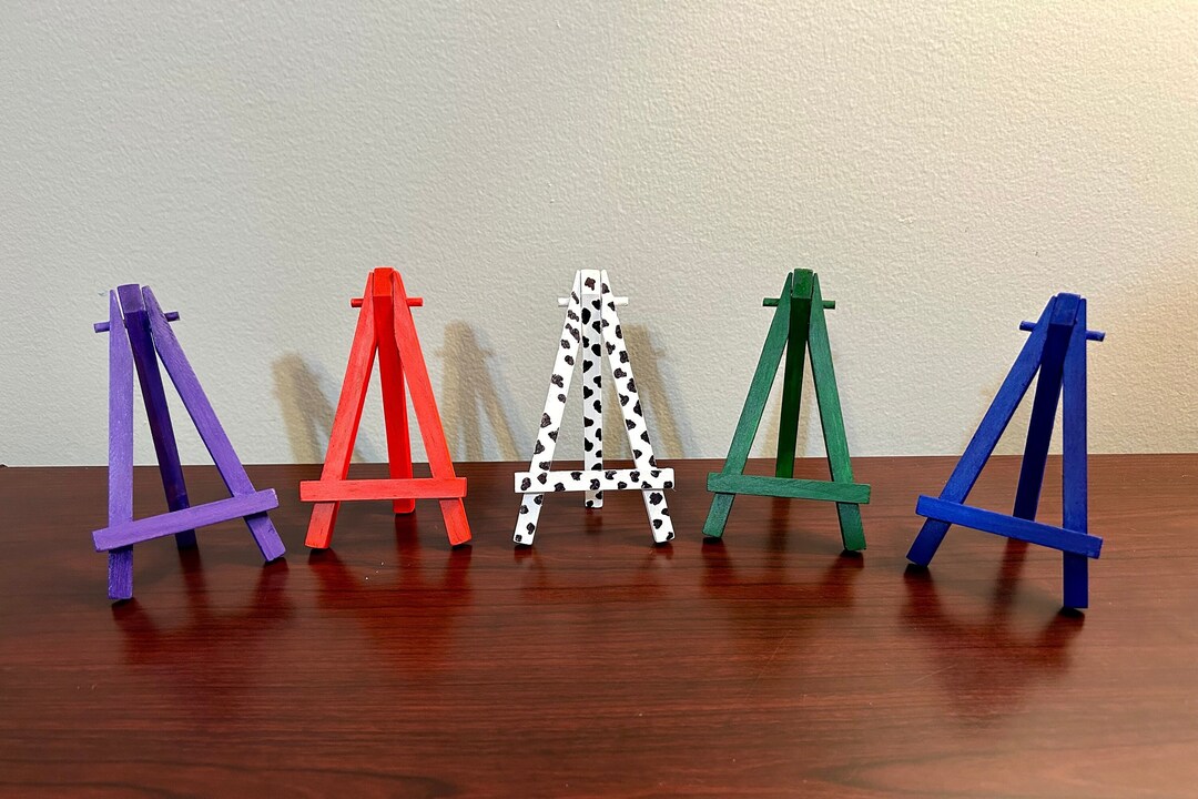 Mini Display Easel Mini Decor Easels Art Easel Painting Etsy