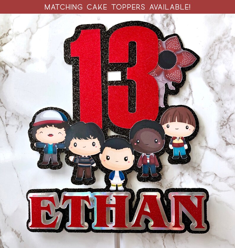 Strange Things Cupcake Toppers Cupcake Toppers