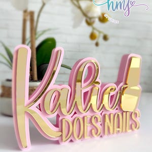Watermark,Business Watermark, 3D Business Name Plate, Social Media Sign,Personalized Business Watermark,Name Plate,Gift for small business
