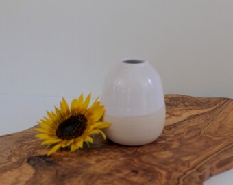 ceramic bud vase/modern flower vase