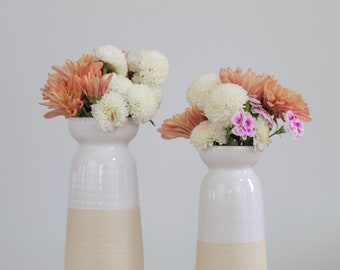choke vase/bud vase/modern flower vase