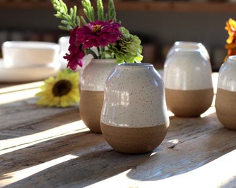 ceramic bud vase/modern flower vase