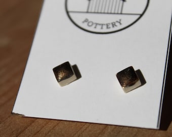 clay stud earrings