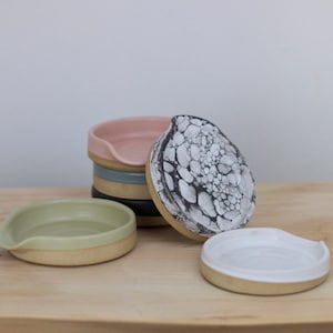 colorful spoon rest/modern ladle holder/ stove plate