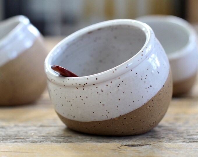 Salt Cellar Gift Box/salt Pig/salt Serving Gift Set Etsy