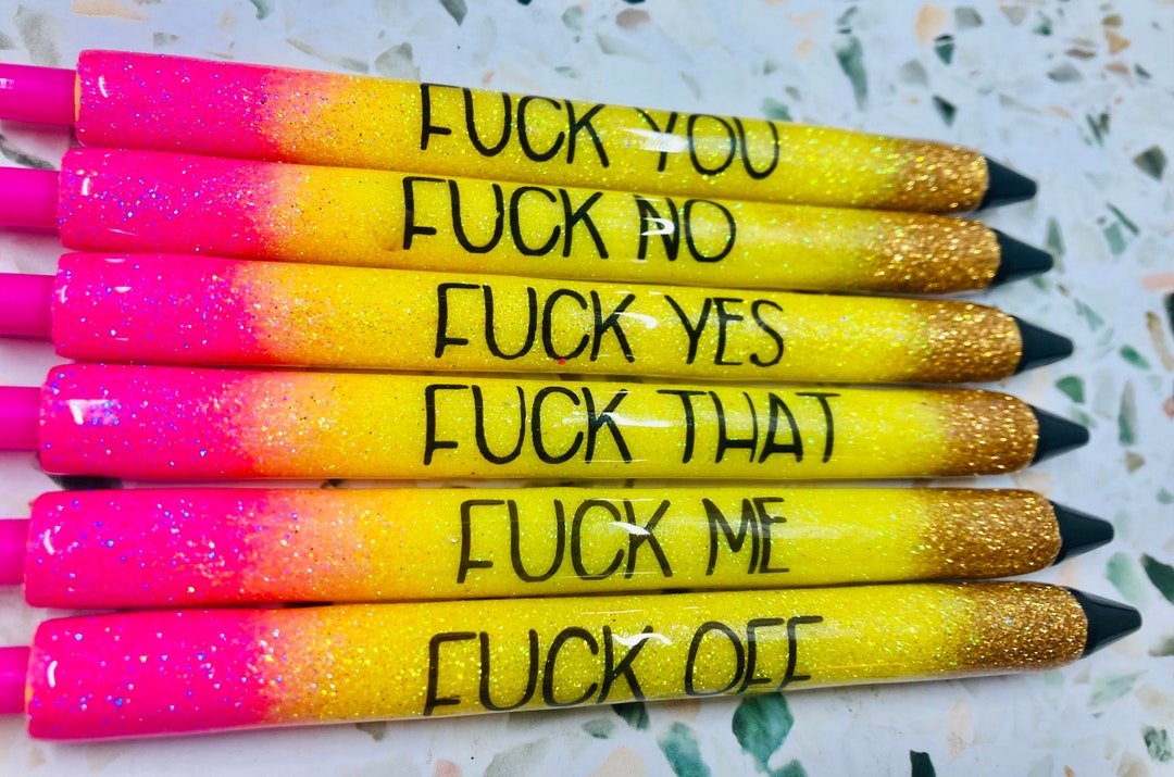 Epoxy Pencil Pens Glitter Pencil Pens Glitter Pens for Etsy