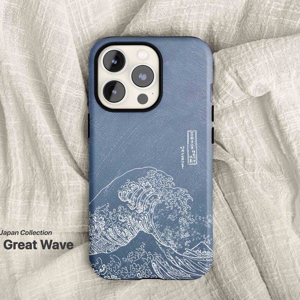 The Great Wave Japan Phone Case (For iPhone 15 14 13 11 12 Pro Max Plus X Xr Xs 8, Samsung Galaxy S24 23 22 21, Google Pixel 6 7 8pro)