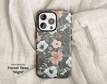 Forest Tales 'Night' Phone Case (For iPhone 15 14 13 11 12 Pro Max Plus X Xr Xs 8, Samsung Galaxy S24 23 22 21, Google Pixel 6 7 8pro)