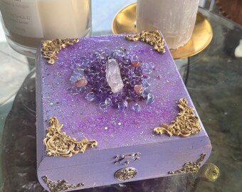 Archangel Haniel Communication Chamber Liliac – Angel of grace, intuition and moon energy/Quartz Mirror Portal
