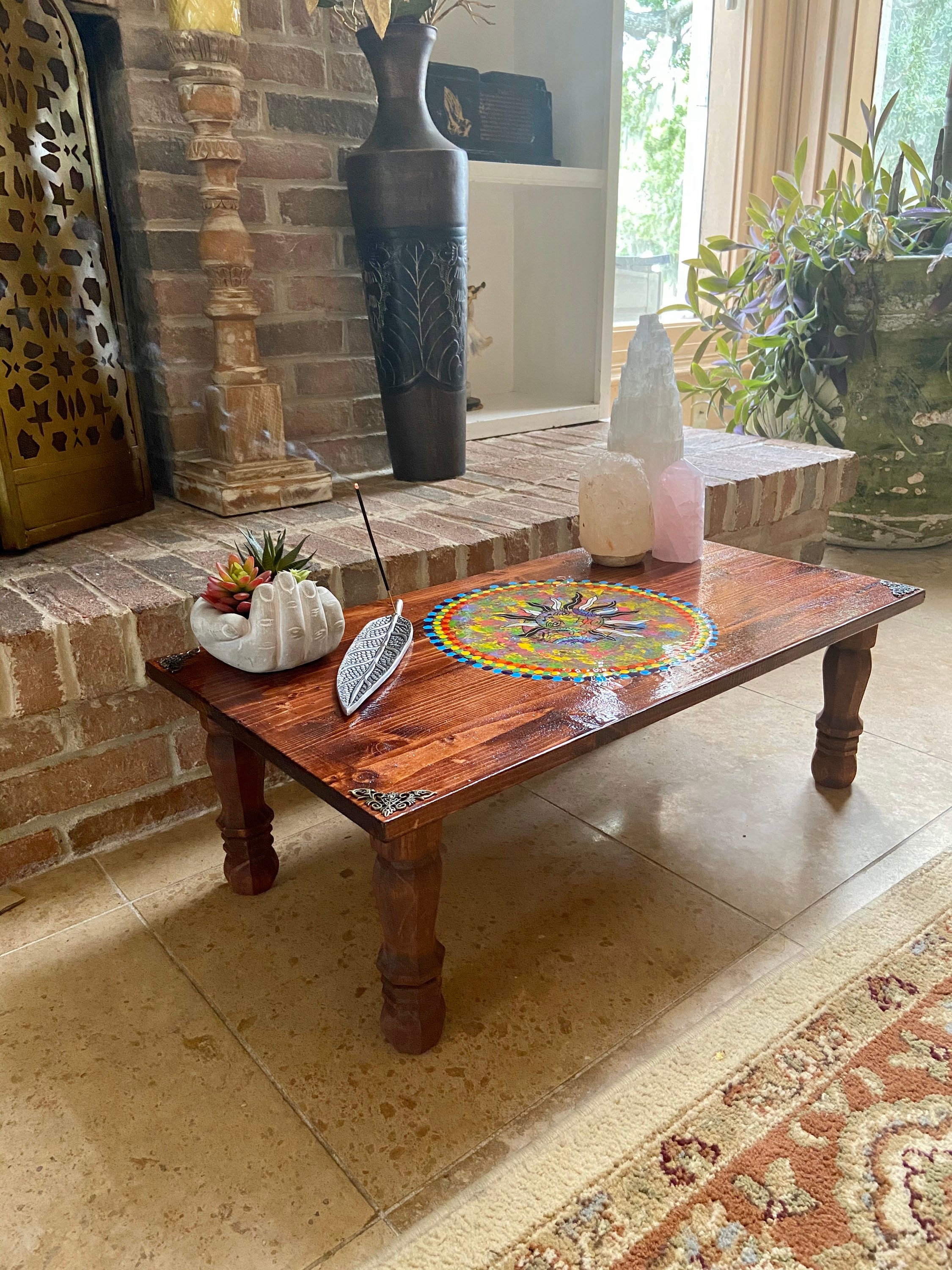 Korean on sale low table