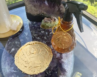 Archangel Michael Protection Spray & Angelic Charging Portal | Personalized Blessing | Divine Light Mist | Sacred Space Protection
