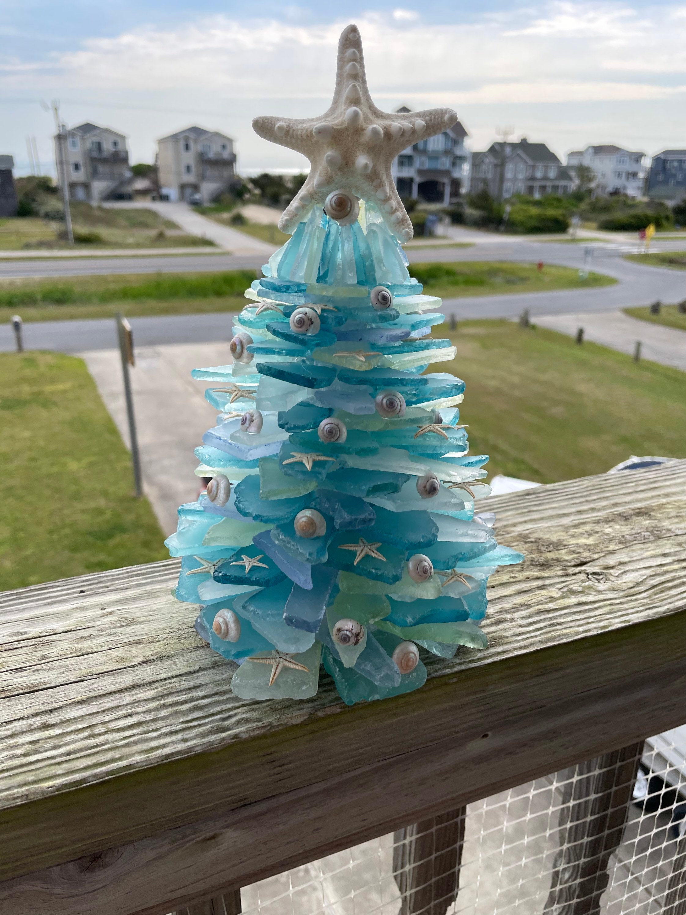 Sea Glass Christmas Tree Kit | Etsy