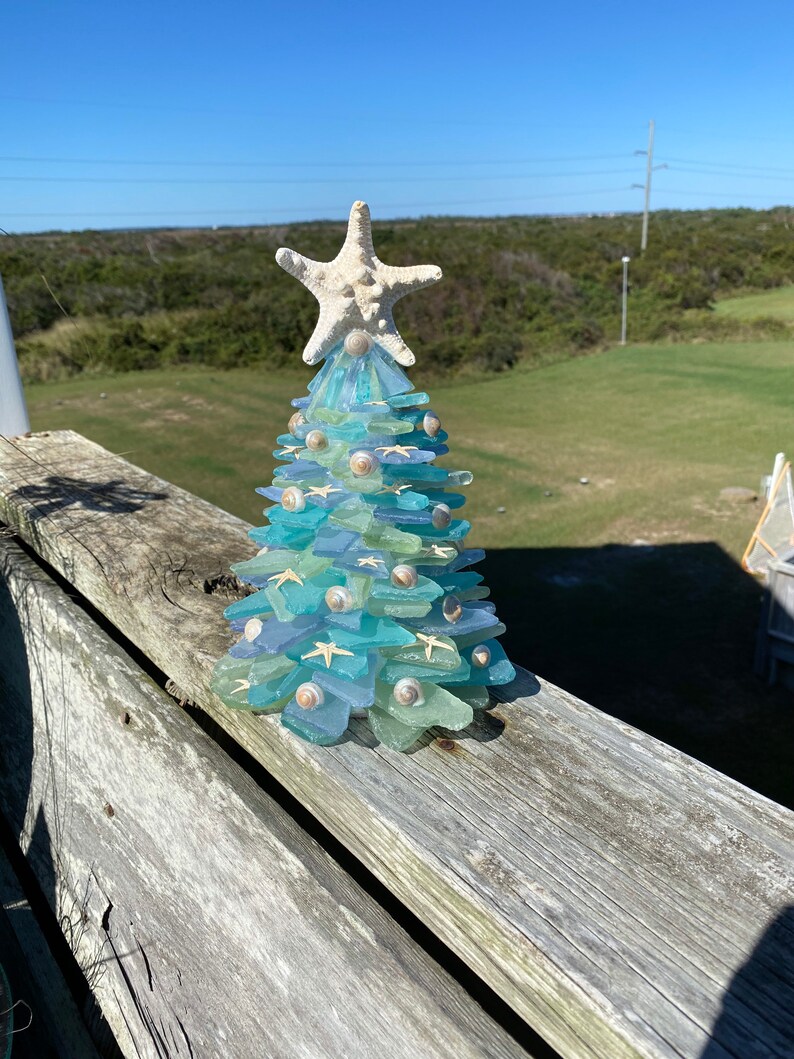 Obx Original Sea Glass Tree Coastal Mix. Medium image 4