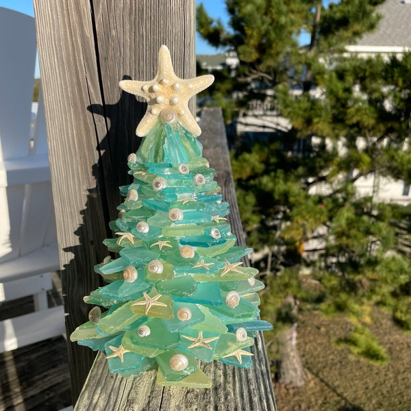 Sea Glass Christmas Tree Kit Etsy