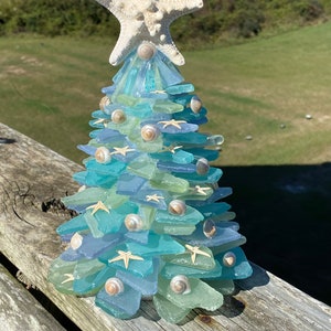 Obx Original Sea Glass Tree Coastal Mix. Medium image 1